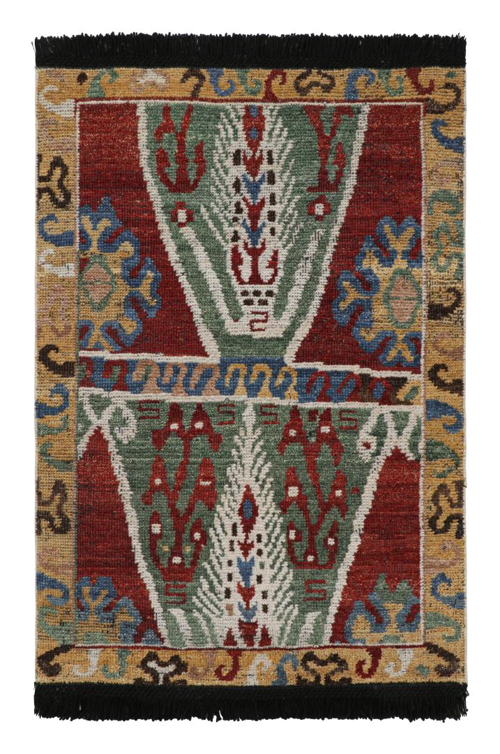 Tribal Caucasian Geometric Rug
