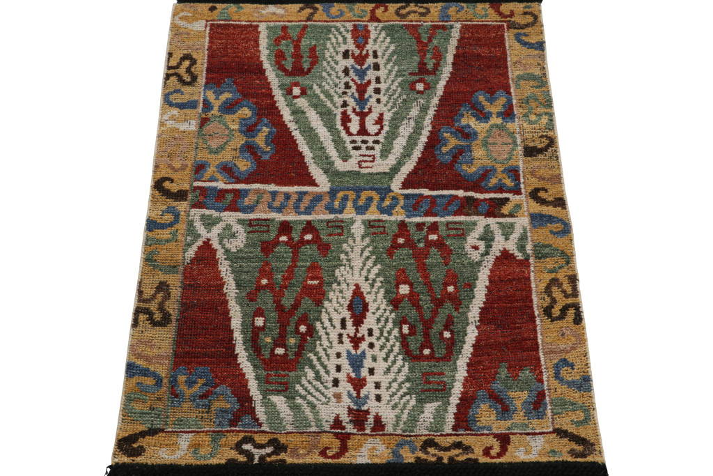 Tribal Caucasian Geometric Rug