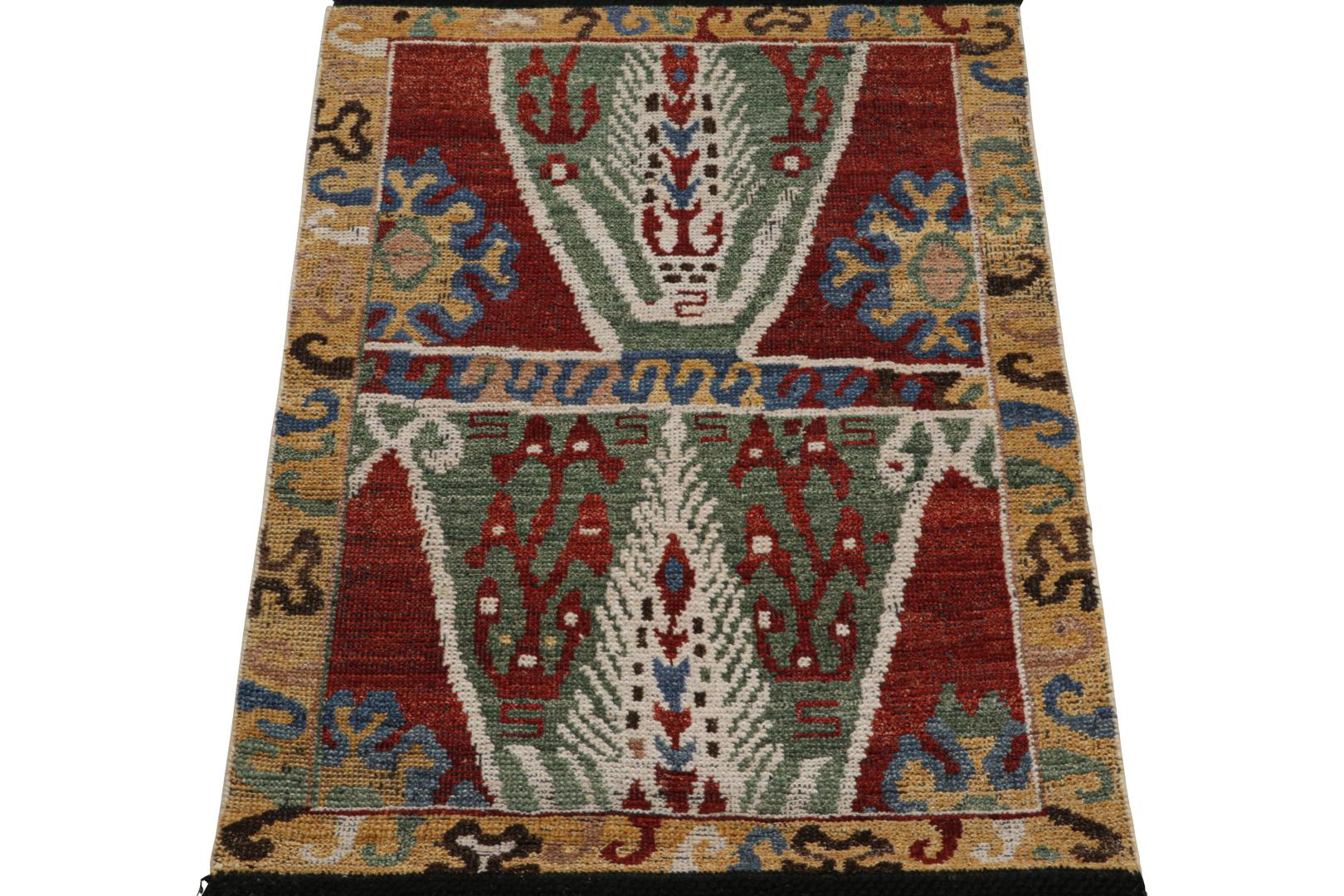 Tribal Caucasian Geometric Rug