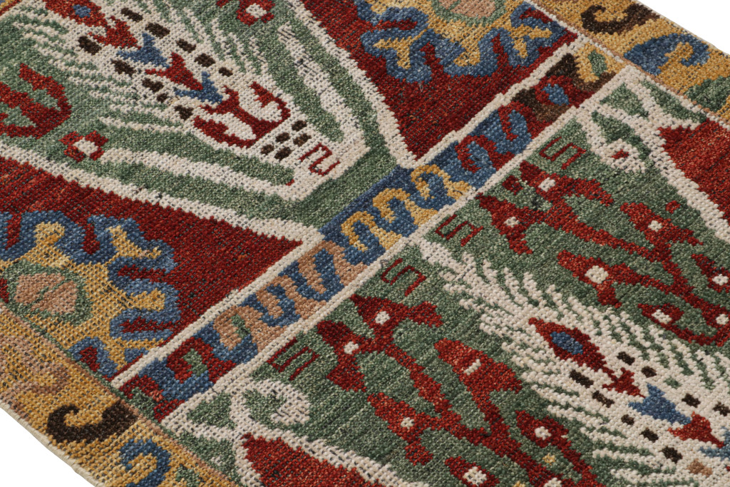 Tribal Caucasian Geometric Rug