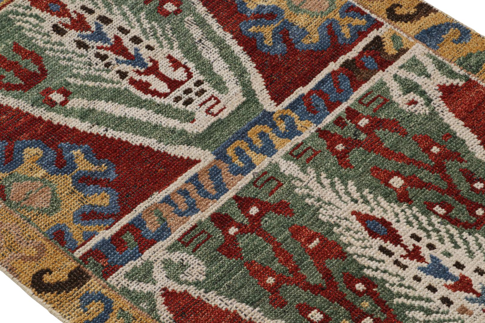 Tribal Caucasian Geometric Rug
