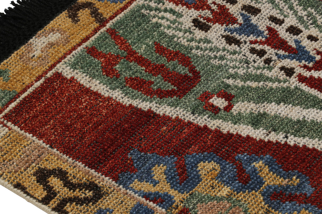 Tribal Caucasian Geometric Rug