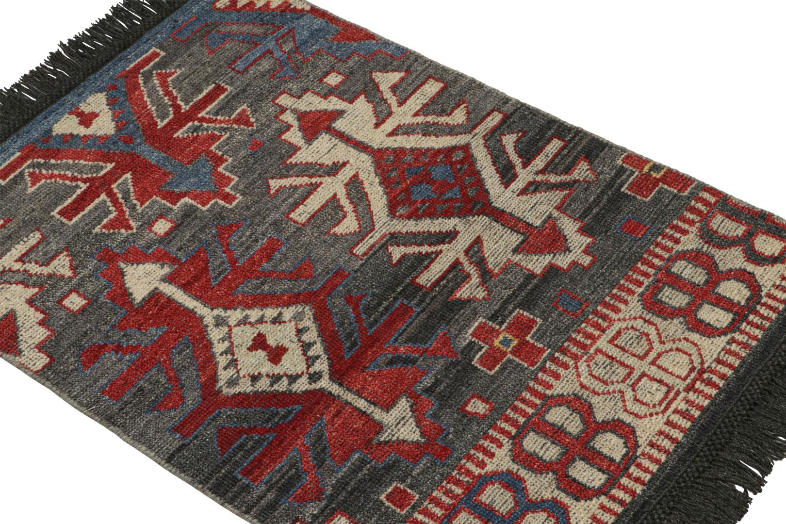 Tribal Caucasian Geometric Rug