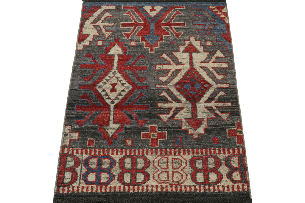 Tribal Caucasian Geometric Rug