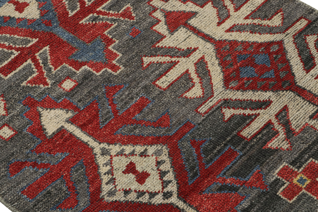 Tribal Caucasian Geometric Rug