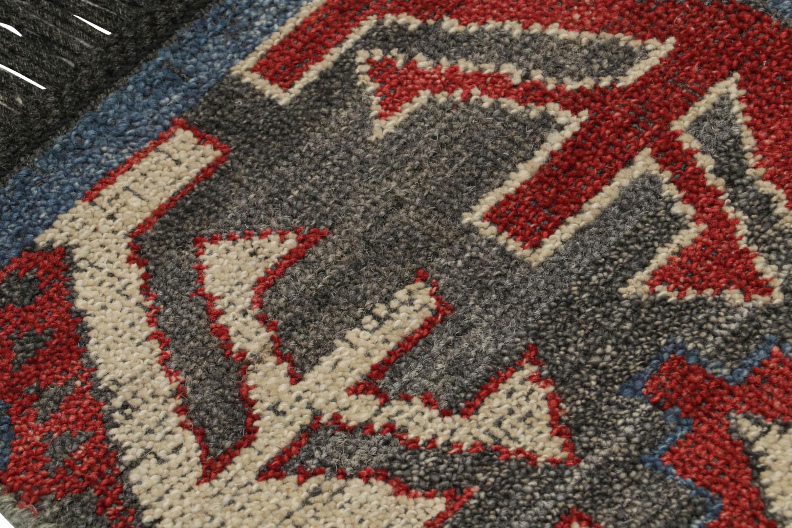 Tribal Caucasian Geometric Rug