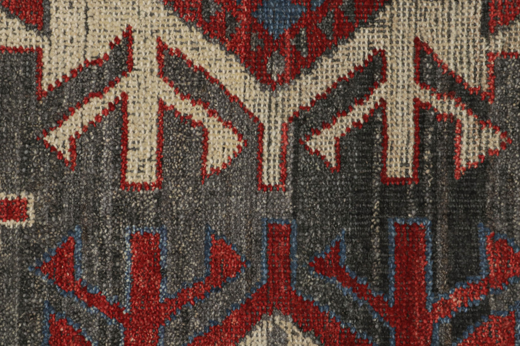 Tribal Caucasian Geometric Rug