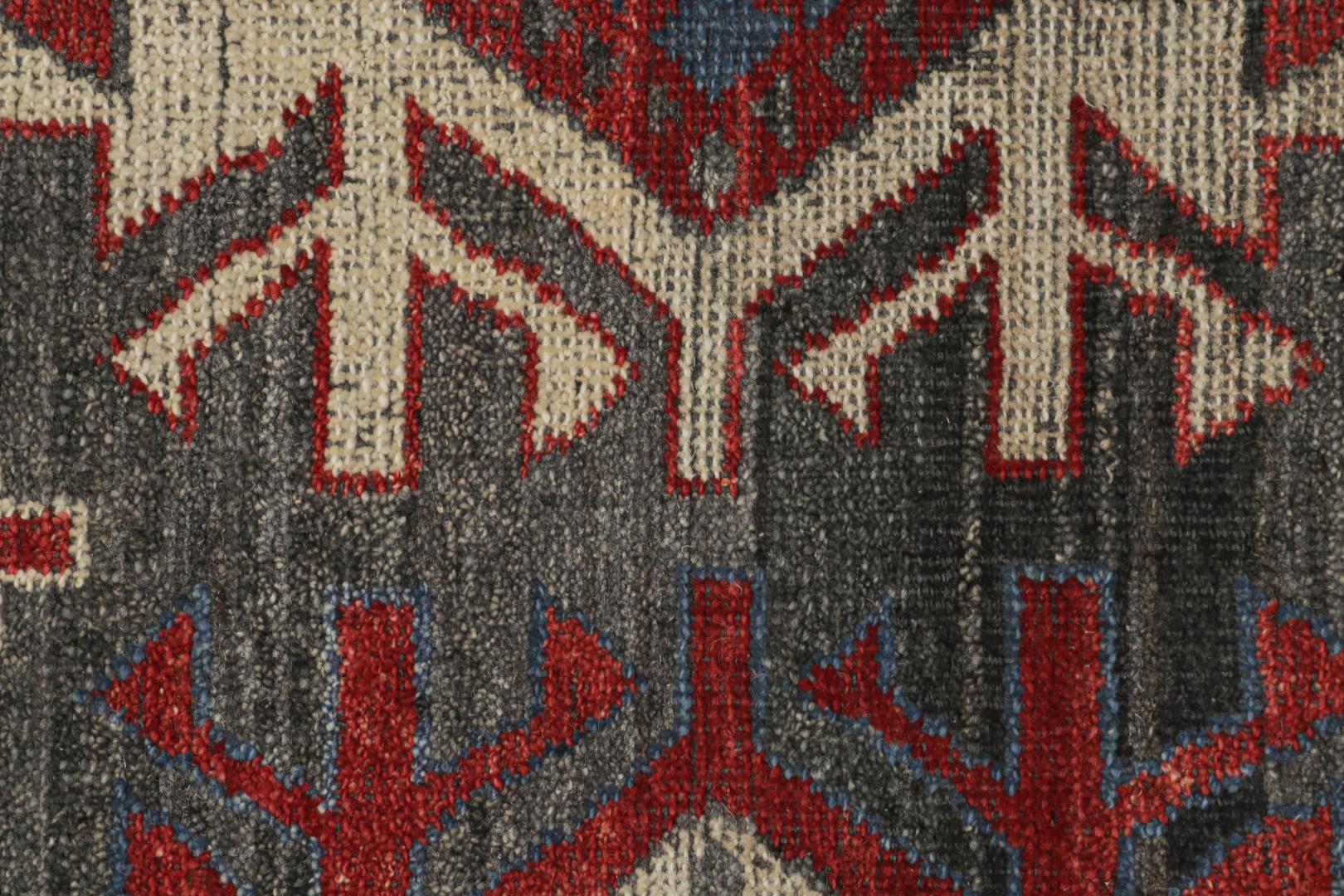 Tribal Caucasian Geometric Rug