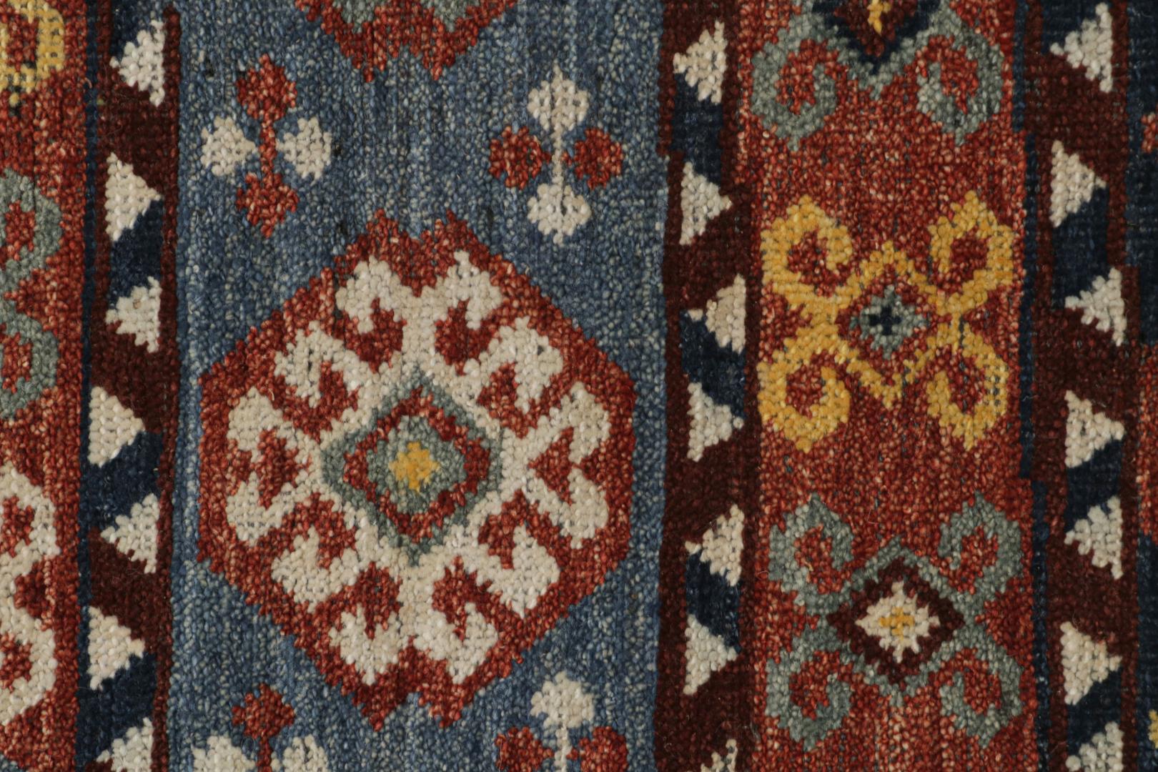 Turkish-Inspired Rug with Geometric Pattern