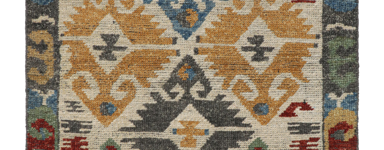 Turkish style geometric rug