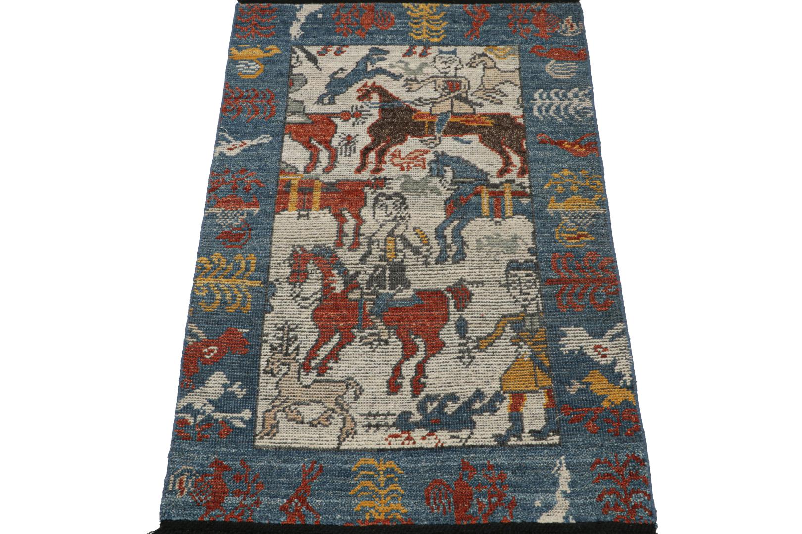 Tribal Pictorial Caucasian Rug