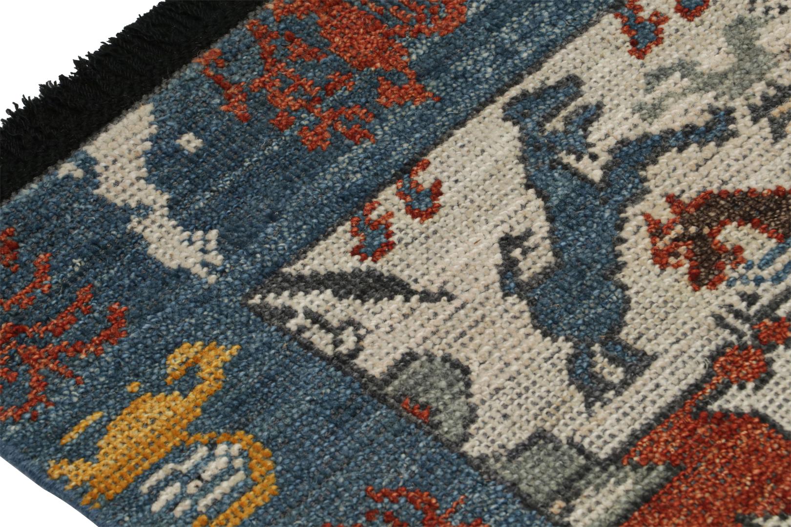 Tribal Pictorial Caucasian Rug