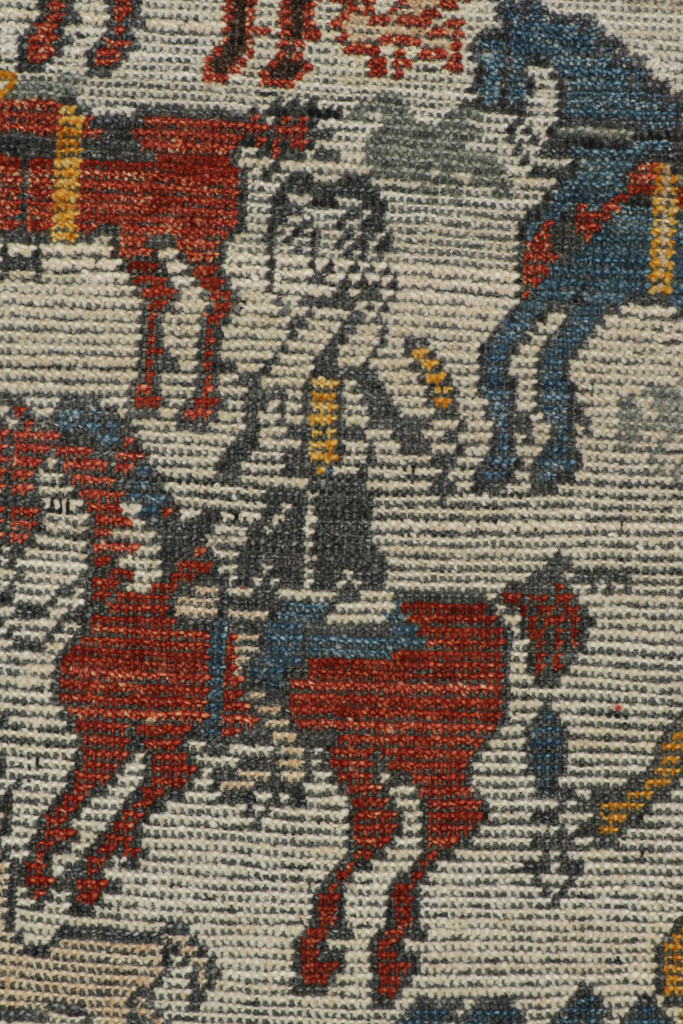 Tribal Pictorial Caucasian Rug