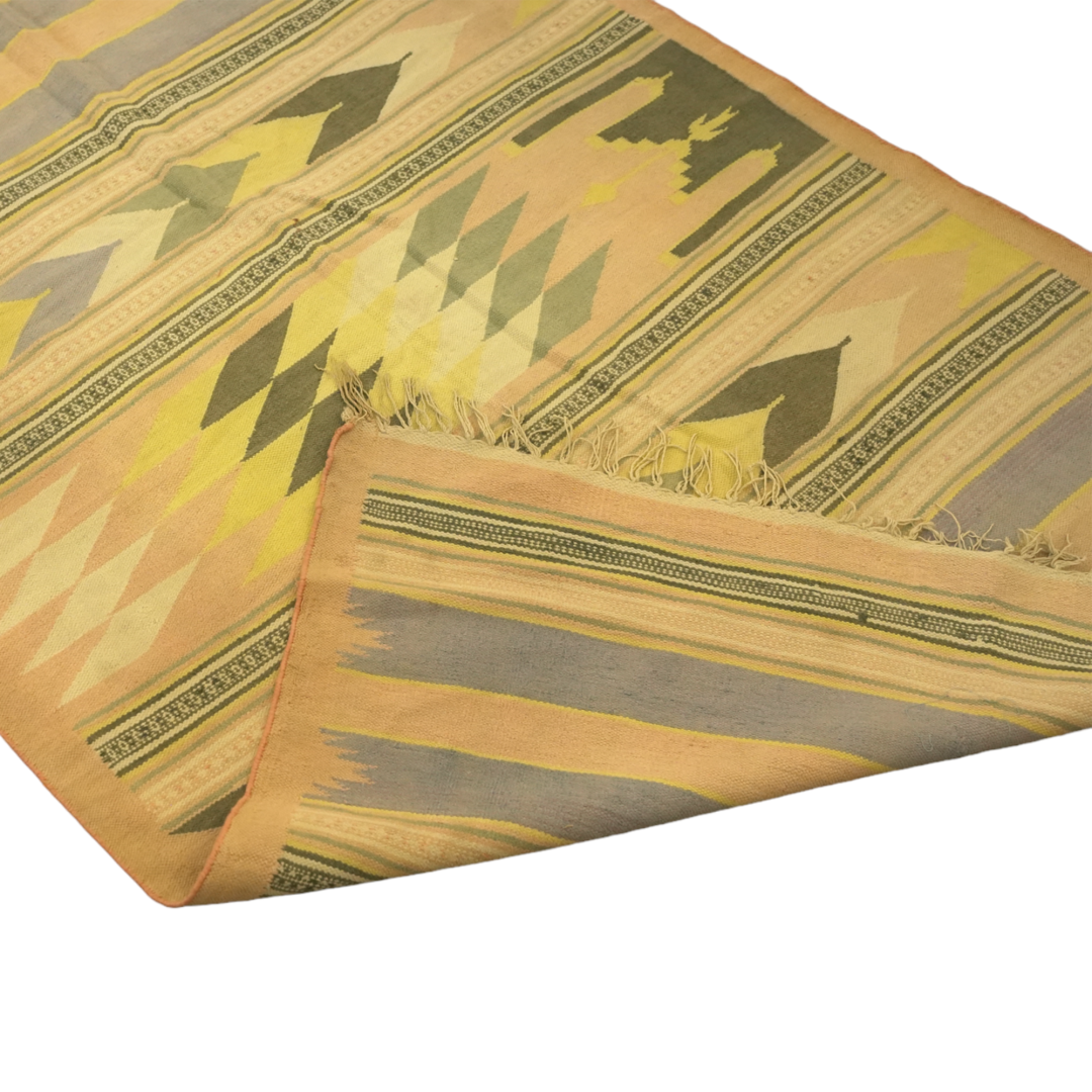 Vintage Dhurrie Runner Rug