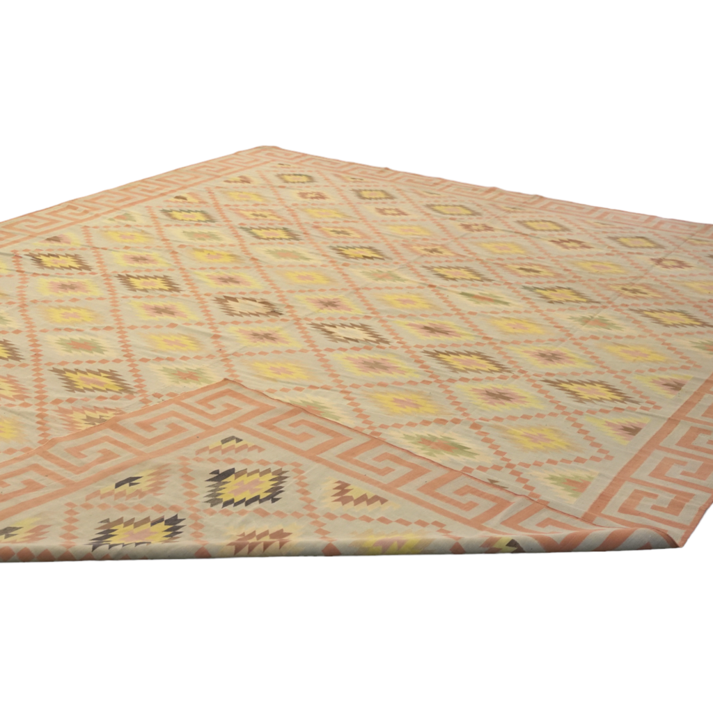 Vintage Dhurrie Runner Rug