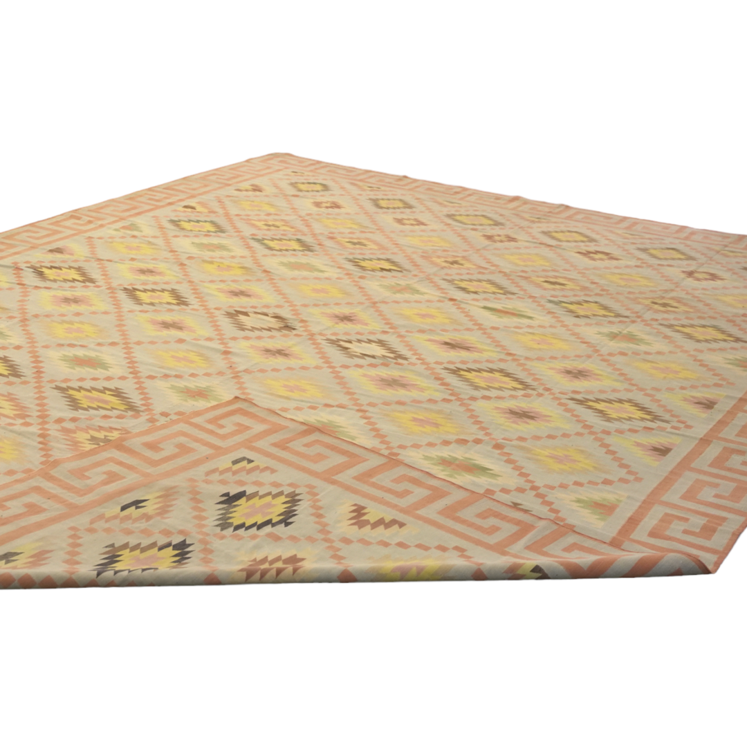 Vintage Dhurrie Runner Rug