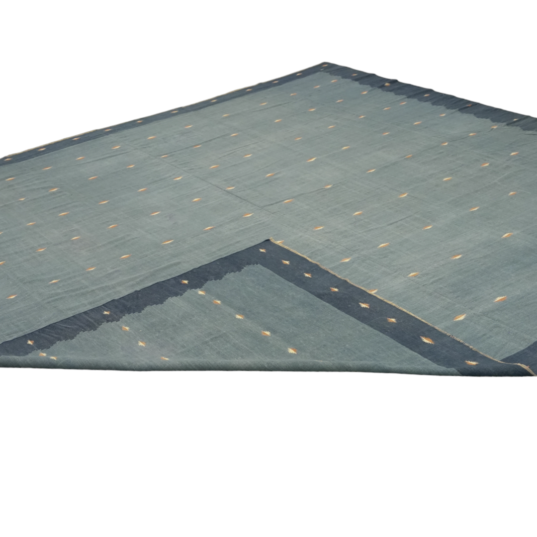Vintage Dhurrie Square Rug