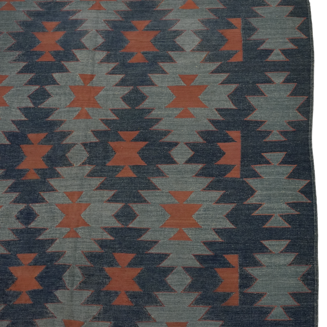 Vintage Dhurrie Runner Rug