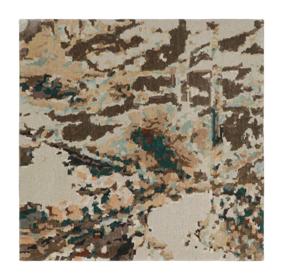 502411 PILE ABSTRACK CUSTOM MIRROR 1