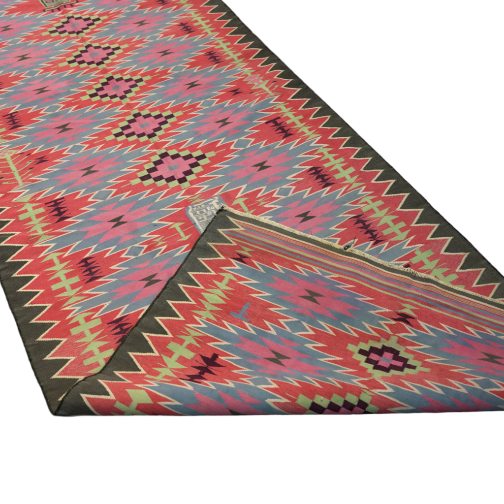 Vintage Dhurrie Runner Rug