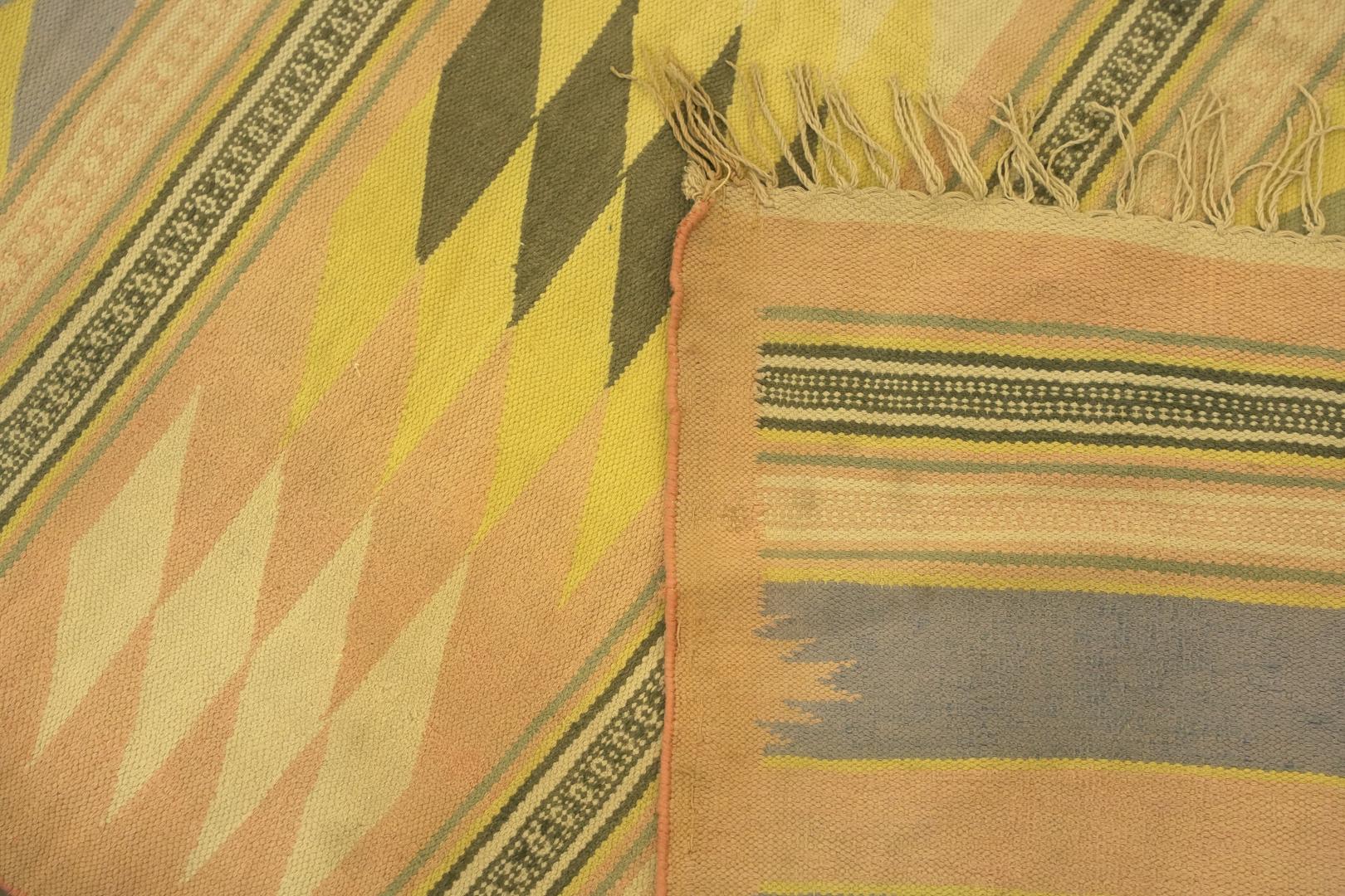 Vintage Dhurrie Runner Rug