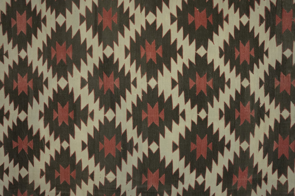 Vintage Dhurrie Square Rug
