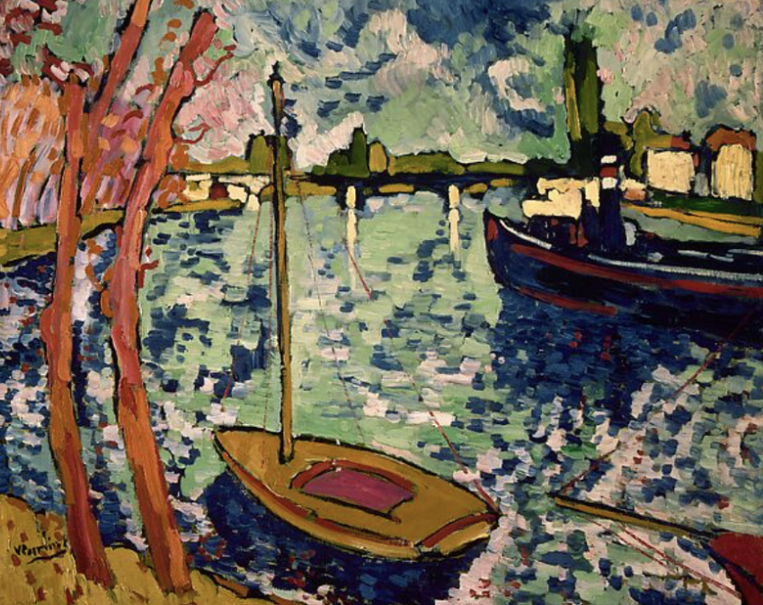 “The River Seine at Chatou” by Maurice de Vlaminck