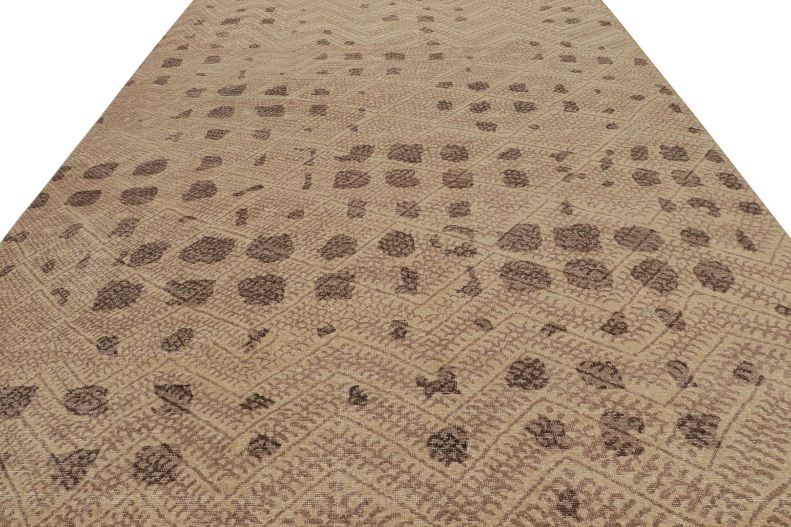 Modern Moroccan Oversized Geometric Rug