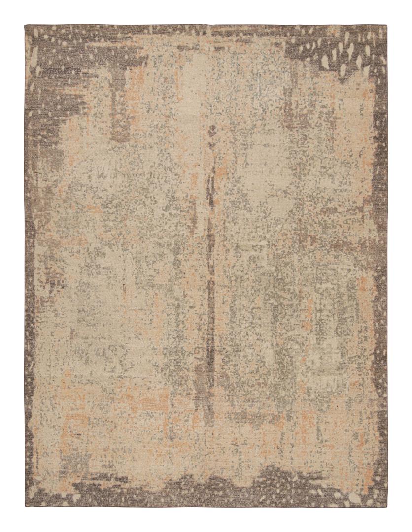 Distressed Abstract Rug