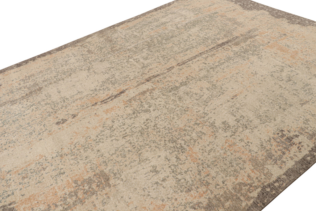 Distressed Abstract Rug