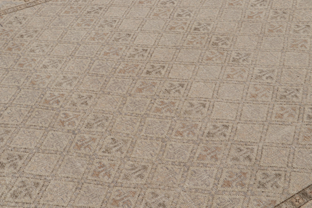 Modern Distressed Rug