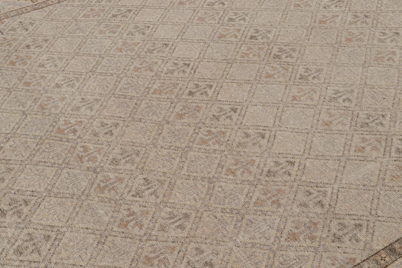 Modern Distressed Rug