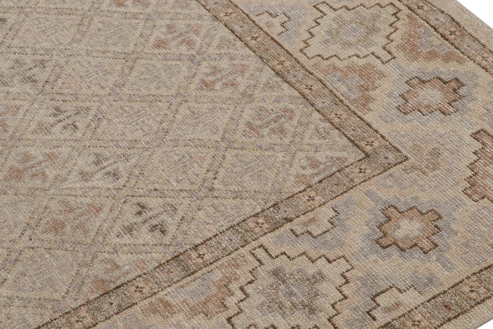 Modern Distressed Rug