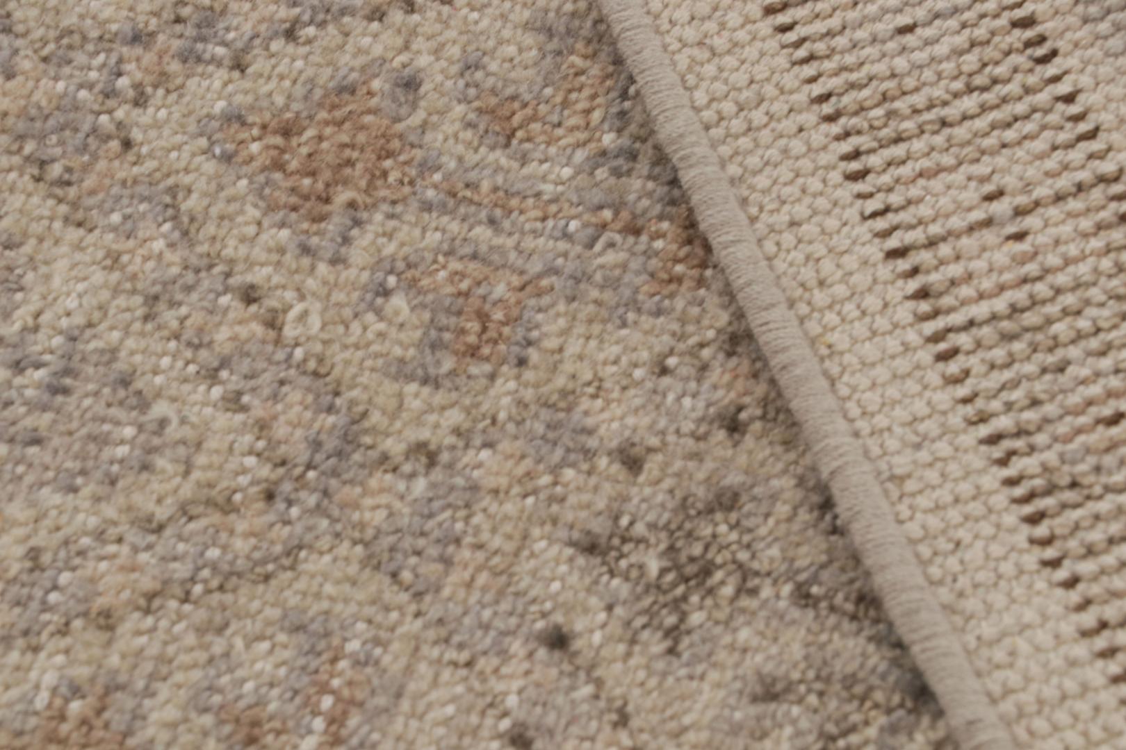 Modern Distressed Rug