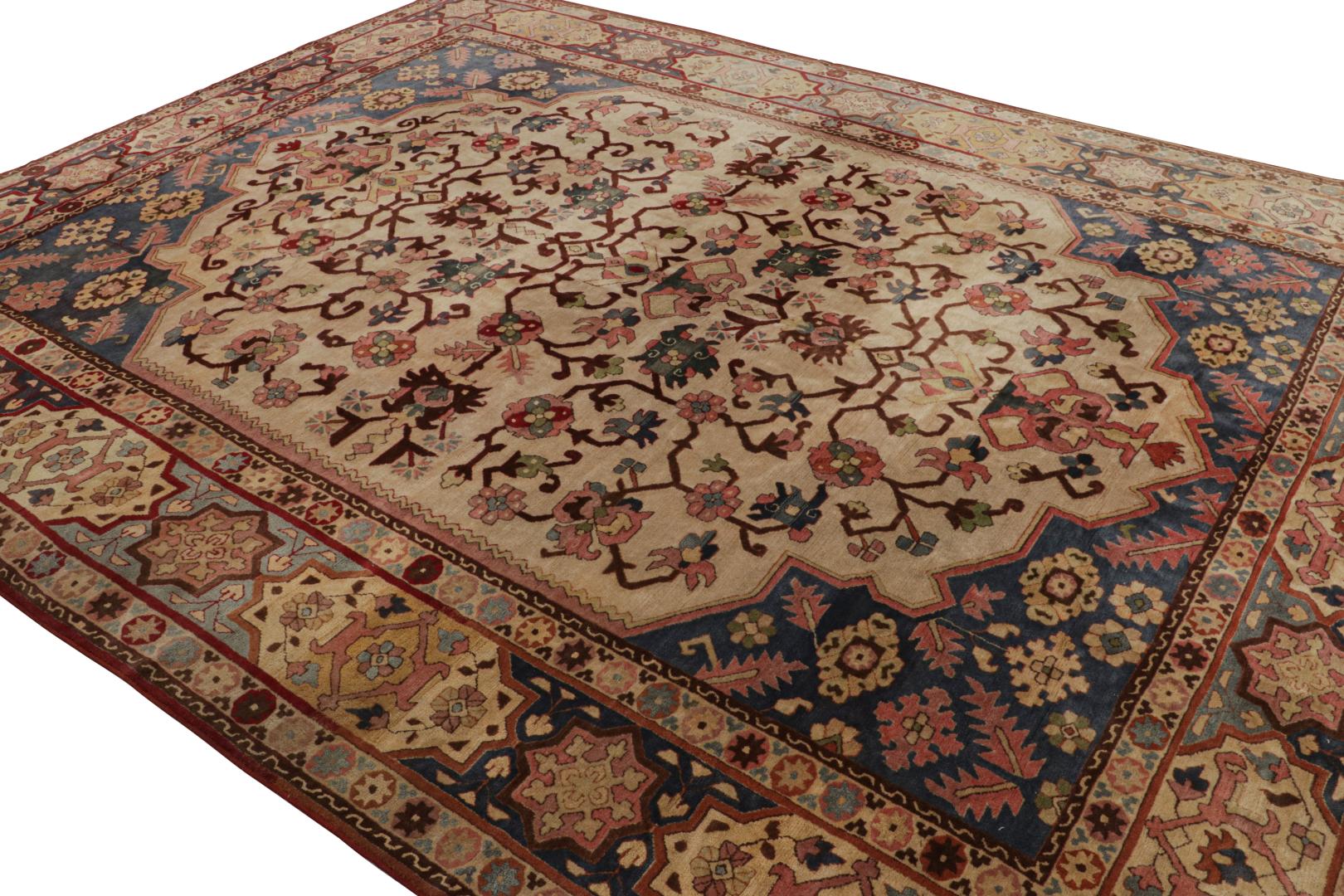 Rare hooked antique rug