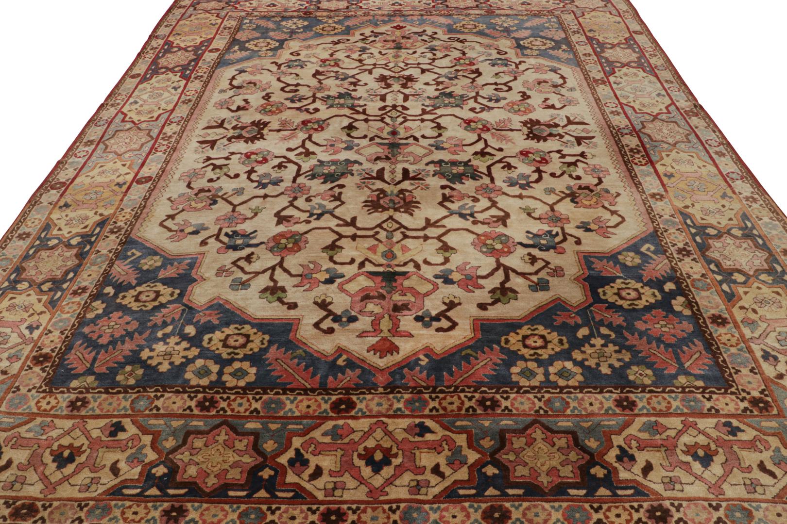 Rare hooked antique rug