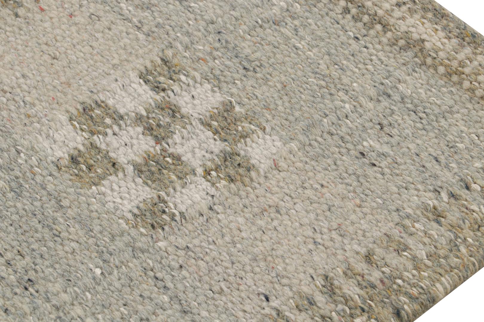 Scandinavian Rug with Geometric Patterns