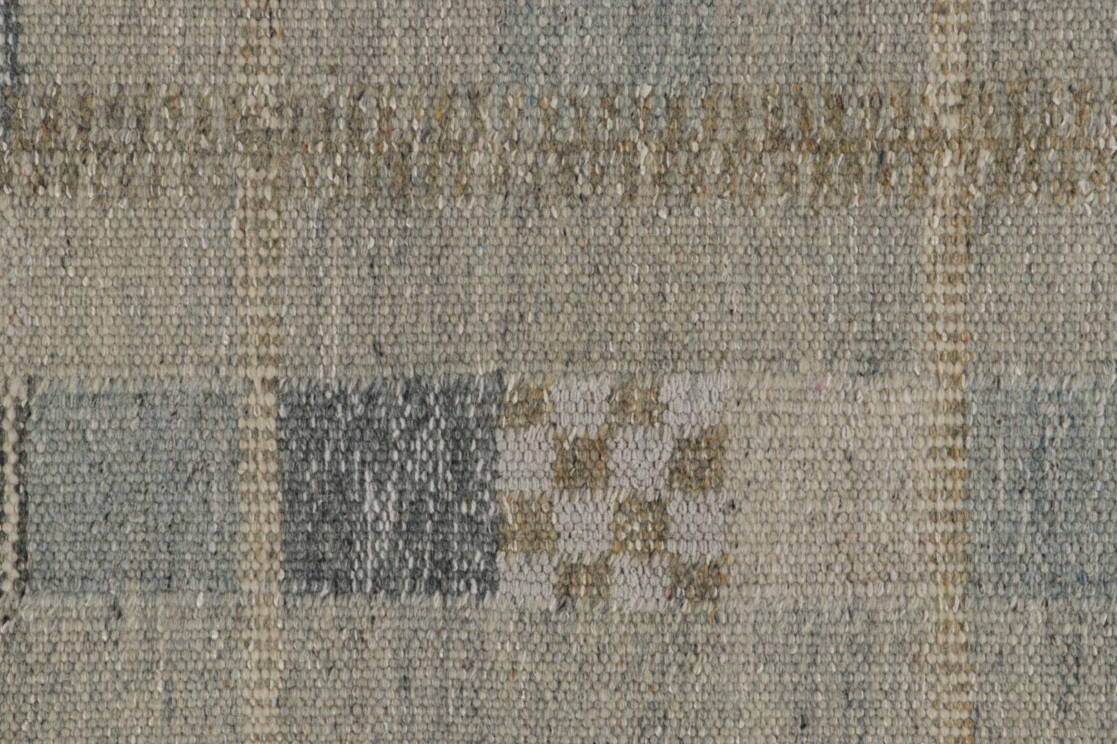 Scandinavian Rug with Geometric Patterns