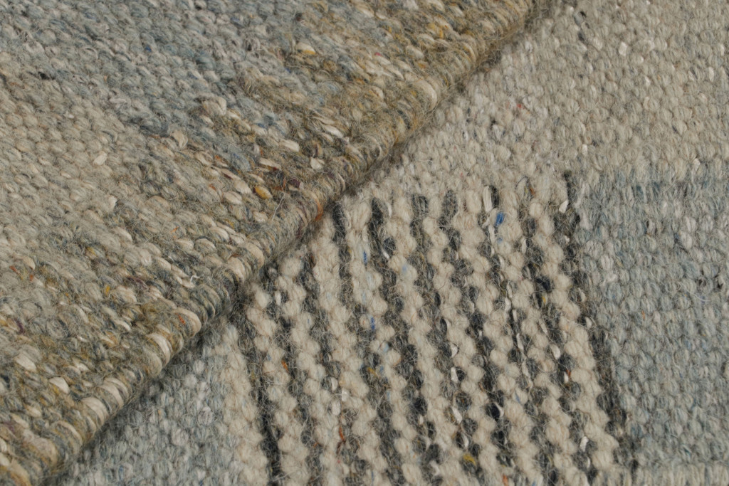 Scandinavian Rug with Geometric Patterns