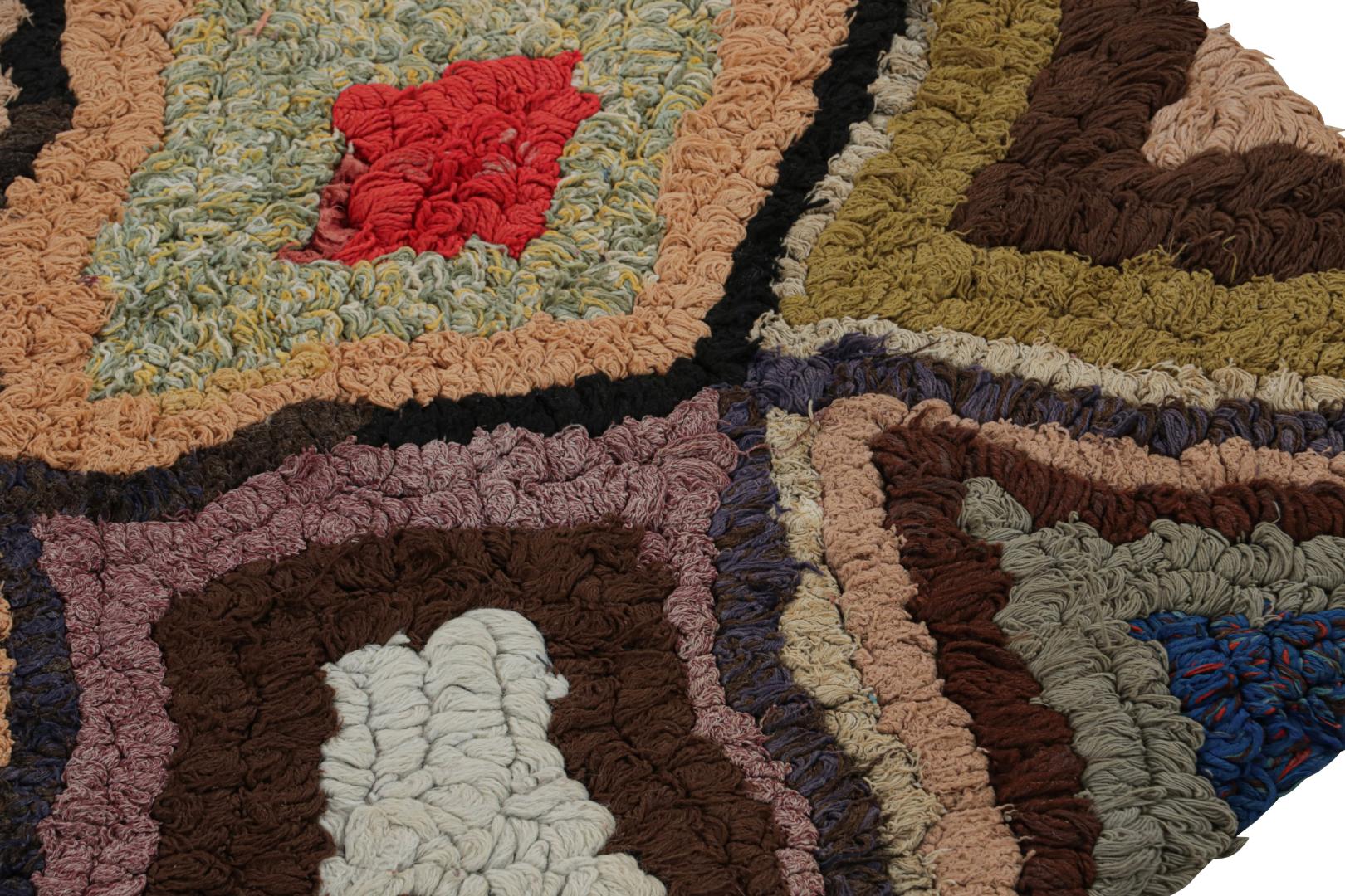 Vintage Azilal Moroccan Runner Rug