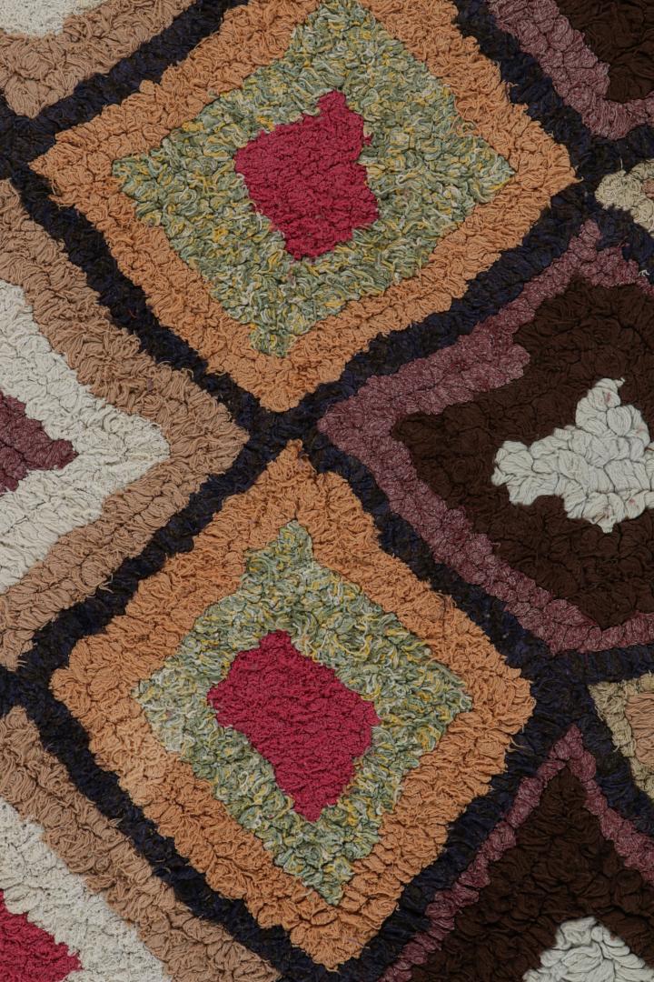 Vintage Azilal Moroccan Runner Rug