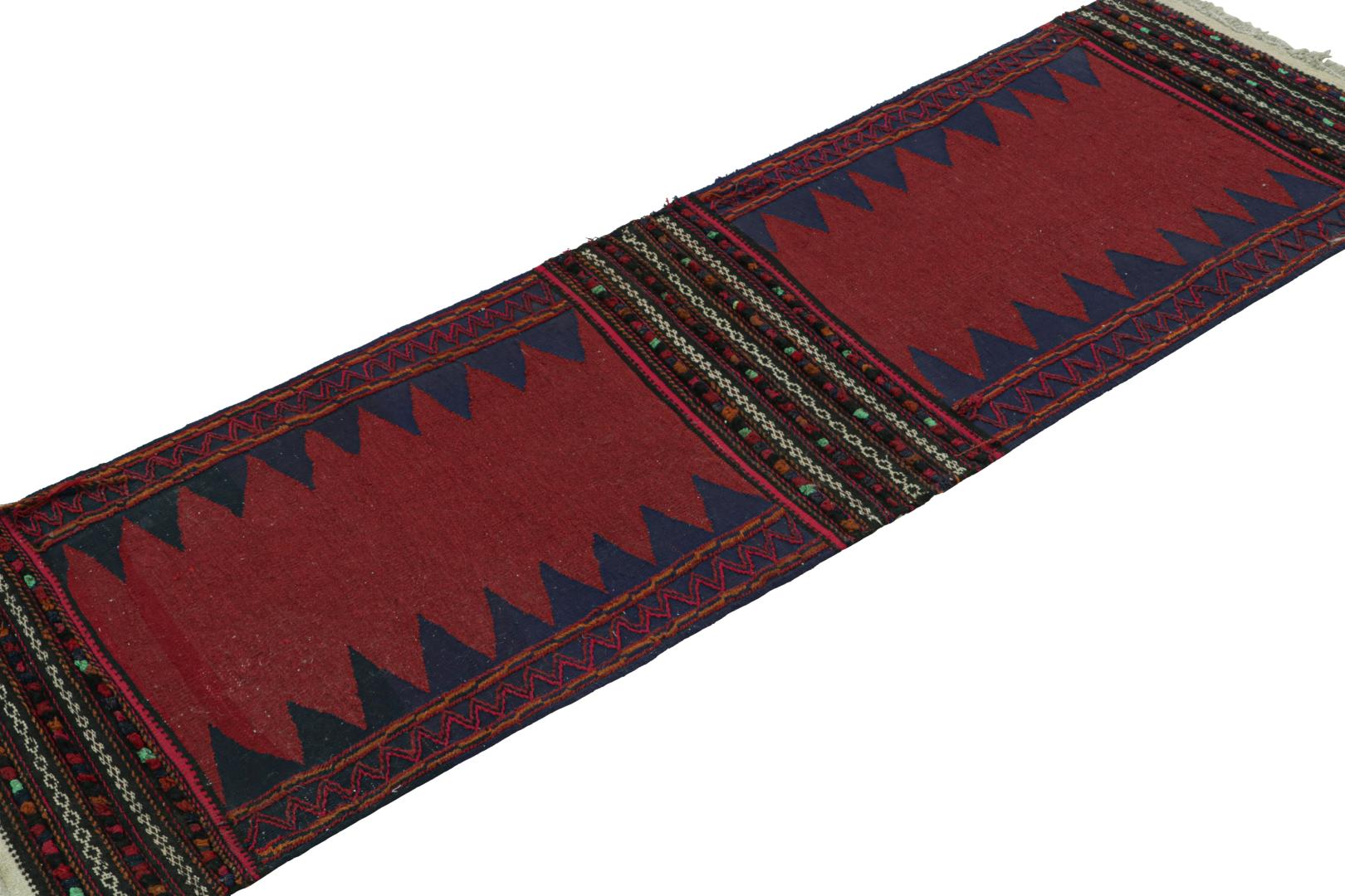 Vintage Afghan Kilim Runner Rug
