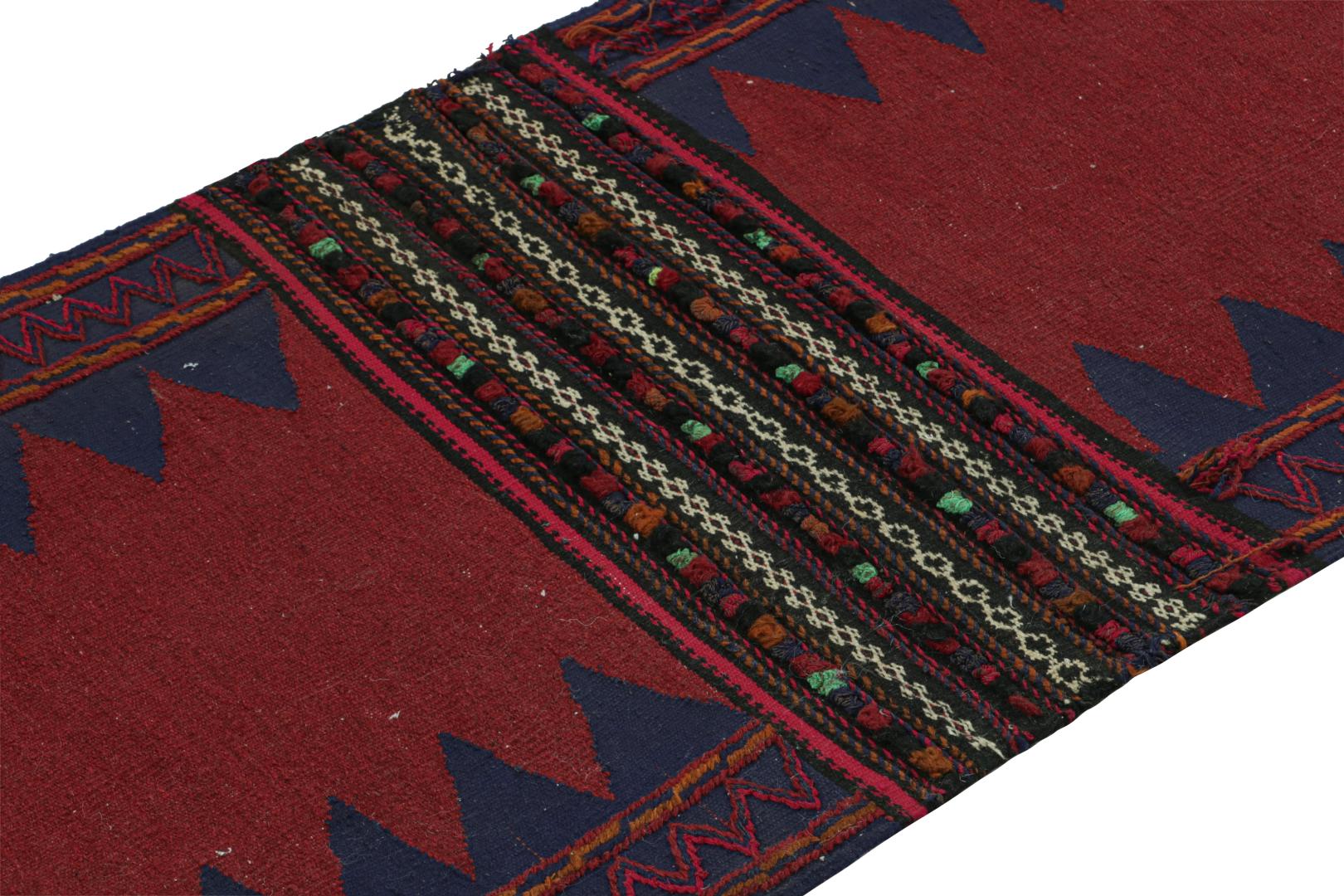 Vintage Afghan Kilim Runner Rug