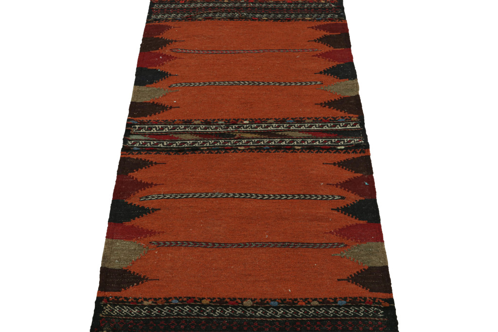 Vintage Afghan Kilim Scatter Rug
