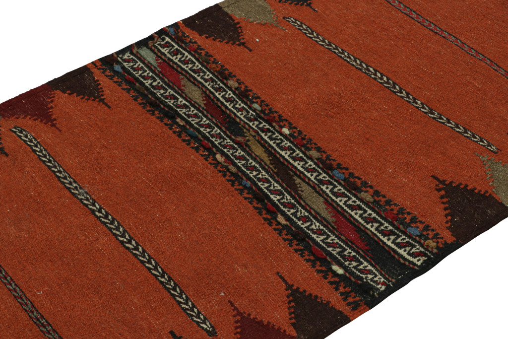 Vintage Afghan Kilim Scatter Rug