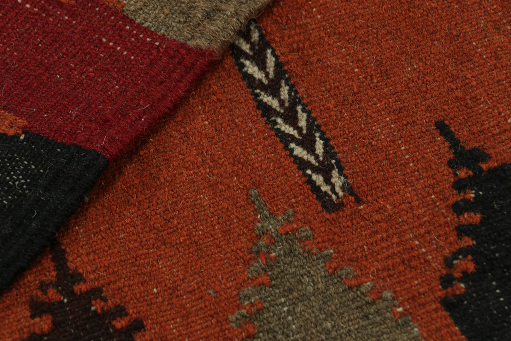 Vintage Afghan Kilim Scatter Rug