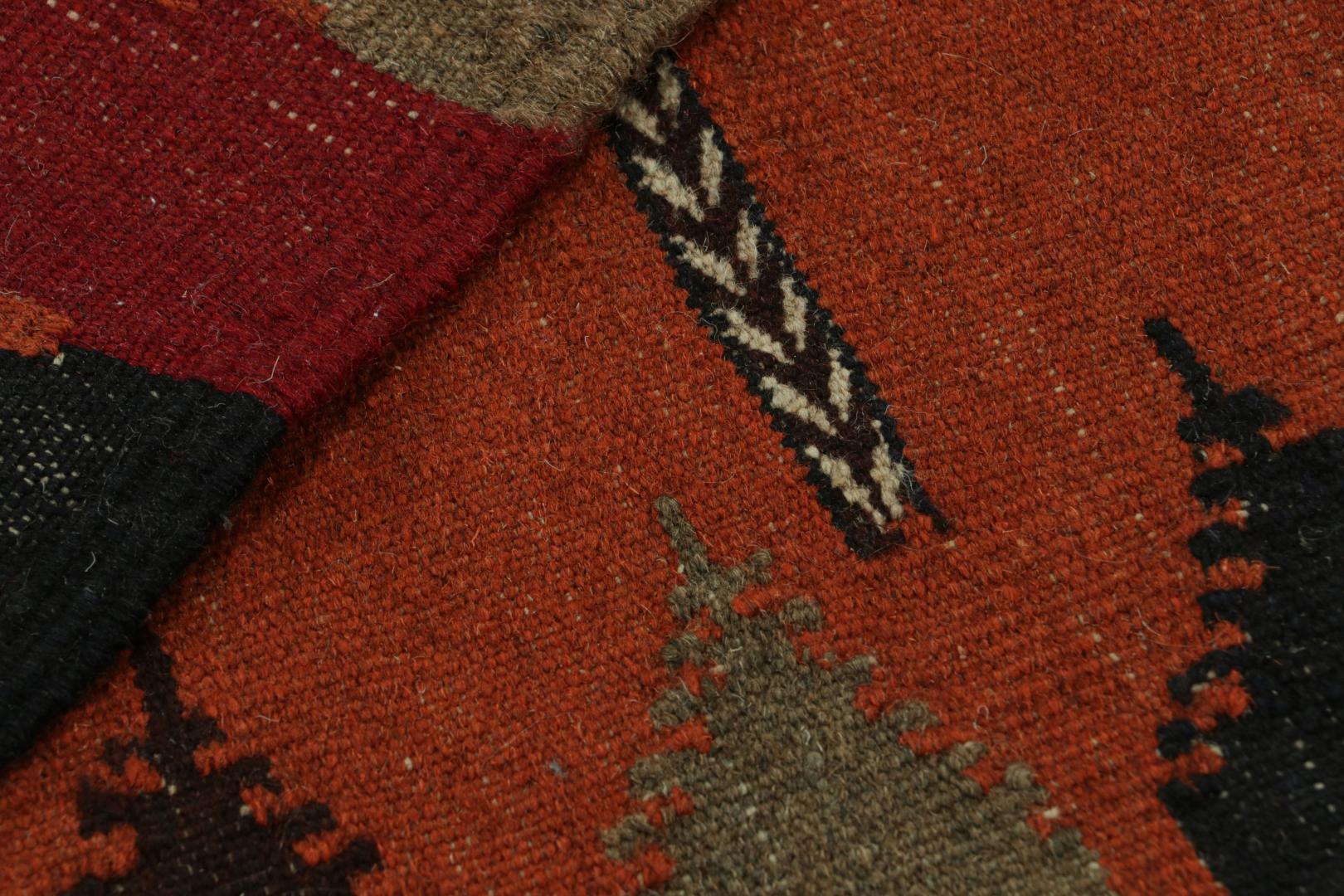 Vintage Afghan Kilim Scatter Rug