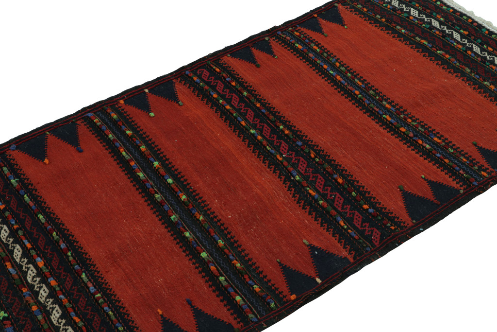 Vintage Afghan Kilim Scatter Rug