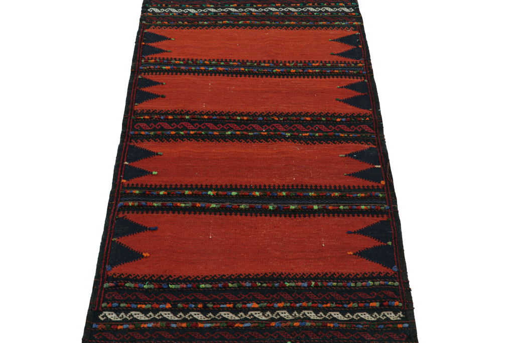 Vintage Afghan Kilim Scatter Rug