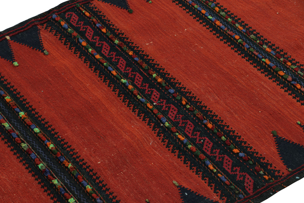 Vintage Afghan Kilim Scatter Rug